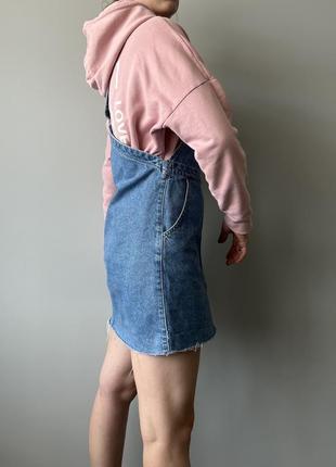 Джинсовий сарафан topshop джинсове сукню10 фото