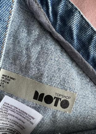 Джинсовий сарафан topshop джинсове сукню 8