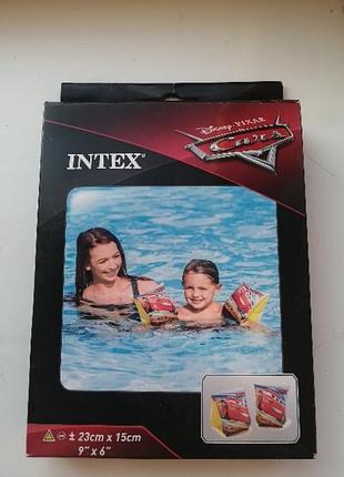 Нарукавники надувные тачки 3-6лет