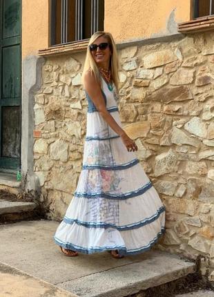 Zimmermann italy boho ibiza 175€  платья махсы новый с этикеткой италия1 фото