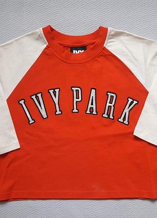 Фірмовий бавовняний топ з логотипом ivy park