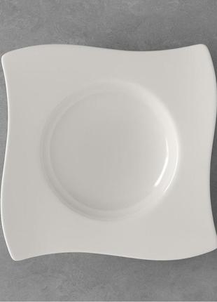 Тарелка для супа 24 х 24 см villeroy & boch newwave2 фото
