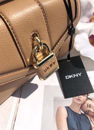 Сумка жіноча шкіряна dkny  ella mini flap shout сумка женская донна каран нью йорк оригінал2 фото