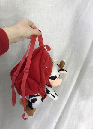 Іграшка корова з рюкзаком бик