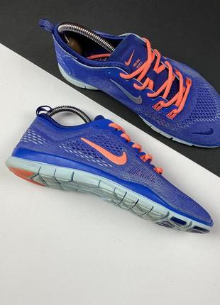 Кроссовки nike free 5.0 tr fit original синие беговые