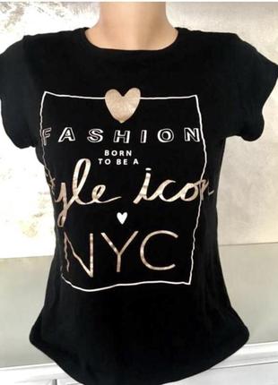 Брендовий котонові футболка