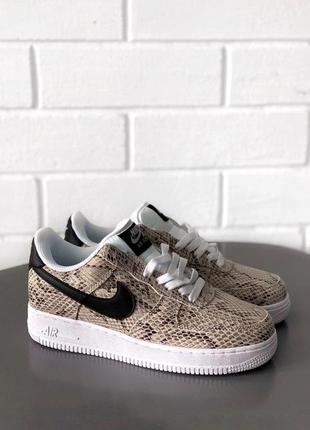 Жіночі кросівки nike air force 1 snake / кросівки найк