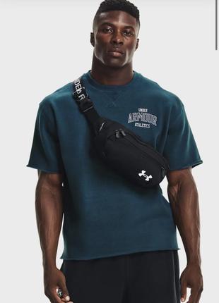 Черная поясная сумка ua flex waist bag1 фото