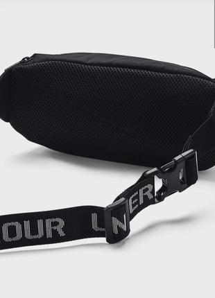 Чорна поясна сумка ua flex waist bag3 фото