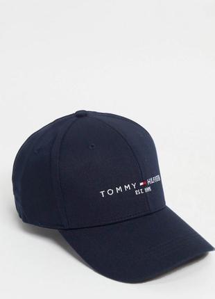 Кепка tommy hilfiger baseball cap with established logo2 фото