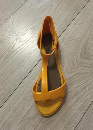 Резиновые сандалии melissa shoes2 фото