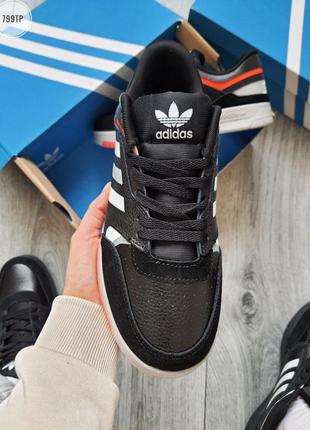 Кроссовки мужские adidas skateboarding drop step черные / кросівки чоловічі адидас адідас чорні кроссы8 фото