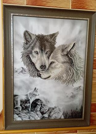 Картина вишита чеським бісером