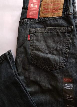 Levi's 514 straight оригінал джинсі 29*32