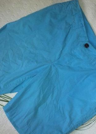 Яркие натуральные шорты,48-52разм.,пот-48см.