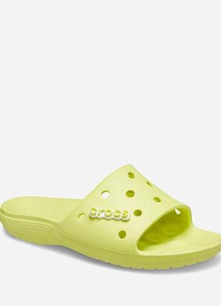 Шлепанцы crocs classic slide citrus3 фото