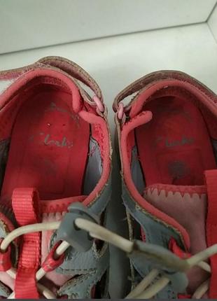 Кожаные фирменные сандали босоножки 20.5 см6 фото