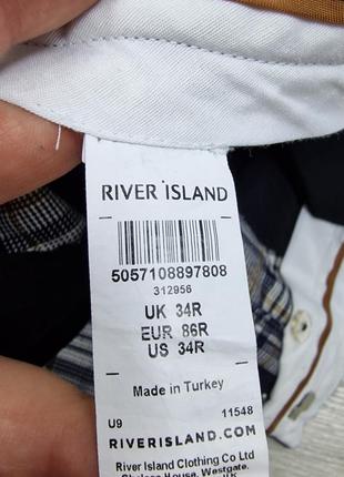 Штани в клітку river island 34р , чоловічі картаті штани8 фото