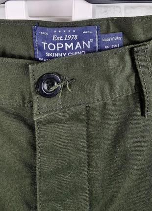 Джинсовые чиносы topman брюки chino 34x324 фото