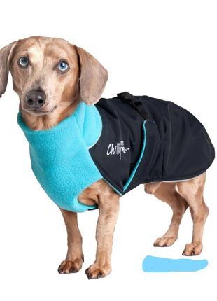 Одежда для собаки попона chilly dogs р.xxs 21см