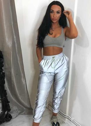 Світловідбиваючі джоггеры oh polli весна 2022