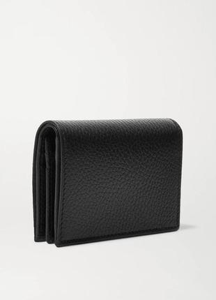 Шкіряний гаманець gucci net sustain marmont petite textured-leather wallet2 фото