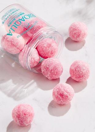Сахарный скраб для тела bioaqua peach sugar ball с экстрактом персика3 фото