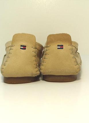 Дитячі шкіряні мокасини балетки tommy hilfiger р. 33-345 фото