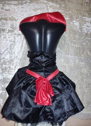 Костюм платье королевы червей червовая королева алиса в стране чудес leg avenue3 фото