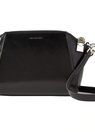 Шкіряна сумка givenchy antigona xs mini leather shoulder bag2 фото