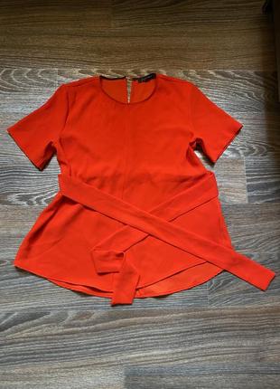 Красная блуза dilvin