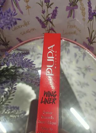 Підводка для очей pupa wing liner, відтінок №001, 1 мл