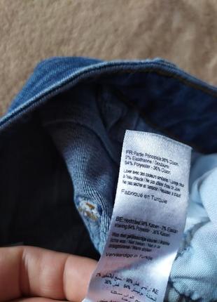 Шикарные качественные плотные укороченные джинсы скинни7 фото