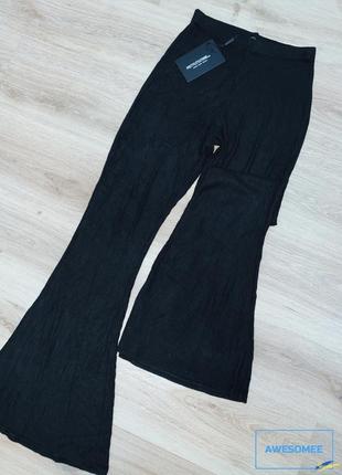 ✨чорні штани кльош