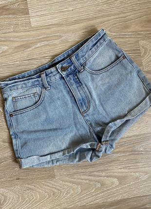 Жіночі джинсові шорти billabong висока посадка