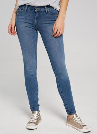 Джинсы levi’s 711 skinny1 фото