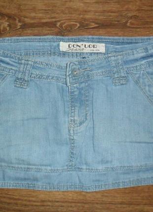 Юбка джинсовая