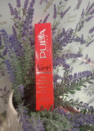 Туш для вій pupa vamp! definition mascara 001 extra black 9 мл2 фото