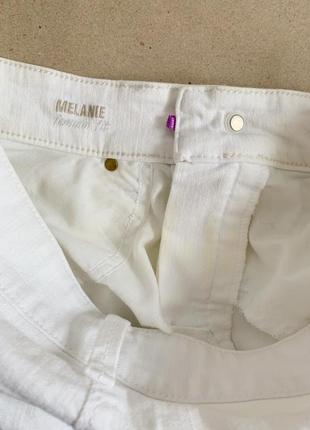 Красивые белые джинсы  mac geans melanie7 фото