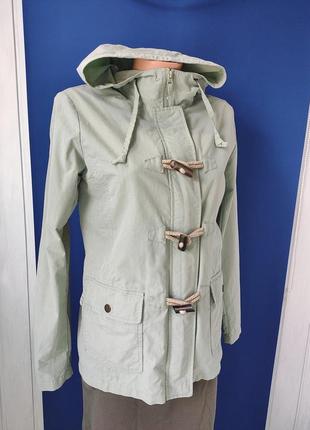 Брендова куртка з капюшоном fat face жіноча непромокаюча куртка на осінь плащ1 фото