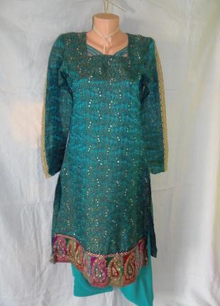 Пенджаби,сари,восточное платье,восточный костюм р. s-m