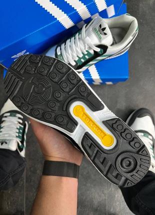Мужские кроссовки adidas zx8000 gray white green9 фото