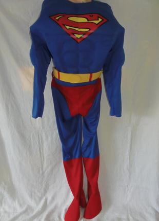 Карнавальный костюм супермена р. m-l-xl