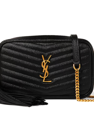 Жіноча сумка saint laurent le carré leather shoulder bag