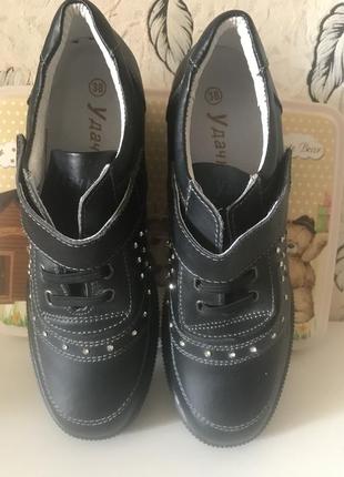 Ботинки,чёрные ботинки,ботинки женские ,жіночі ботинки3 фото