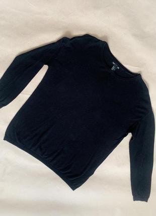 Чёрная идеальный джемпер h&m