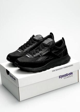 Кроссовки женские reebok cl legasy черные / кросівки жіночі рибок легаси чорні кроссы