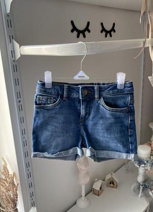 Джинсові шорти для дівчинки
