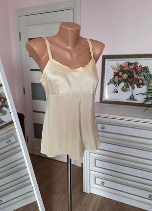 100% шовк шовкова майка топ galaxy