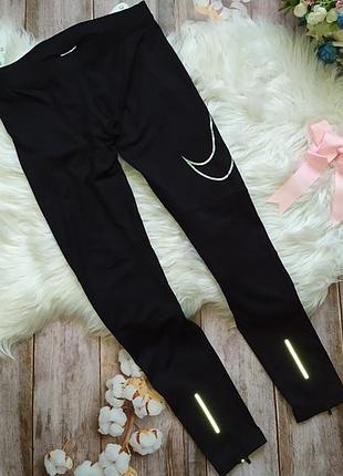 Nike, спортивные леггинсы, лосины, размер l.